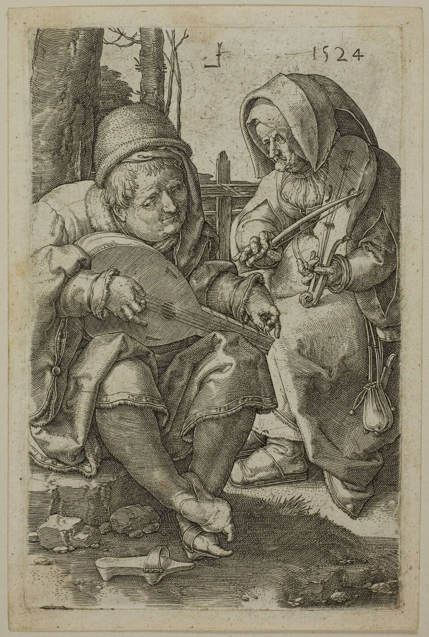The Musicians -  Lucas van Leyden,  Poster Print Wall Art