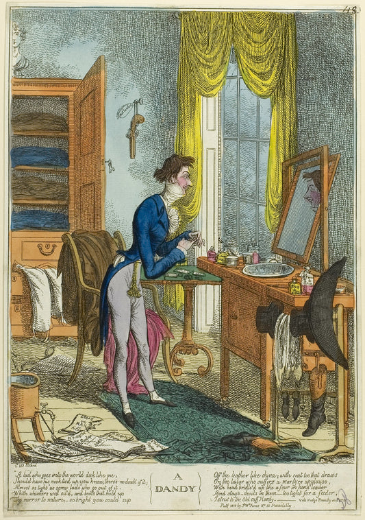 A Dandy: Charles Williams (English, 1797-1830),16x12"(A3) Poster