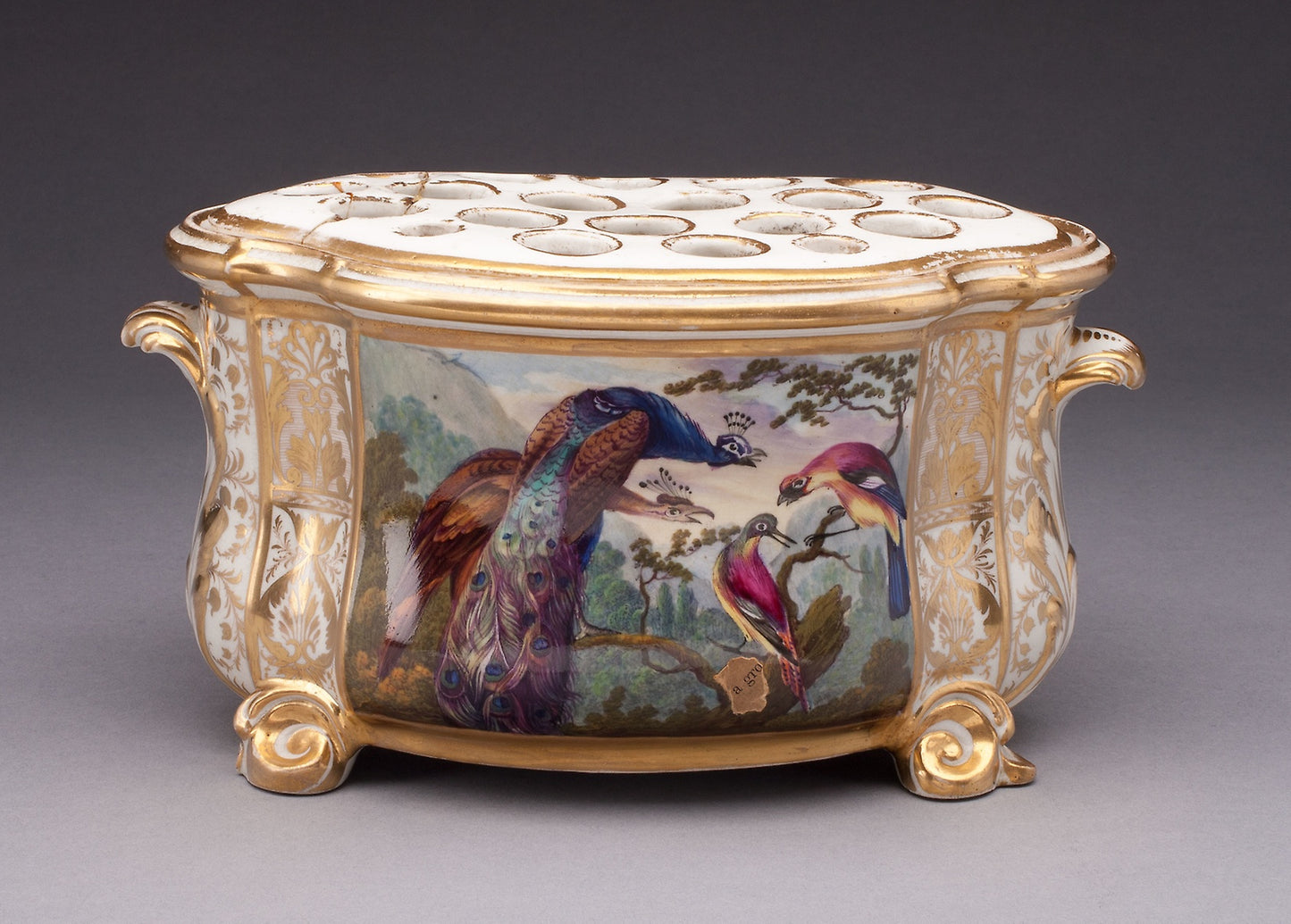 Flower Holder -  Derby Porcelain Manufactory,  Poster Print Wall Art