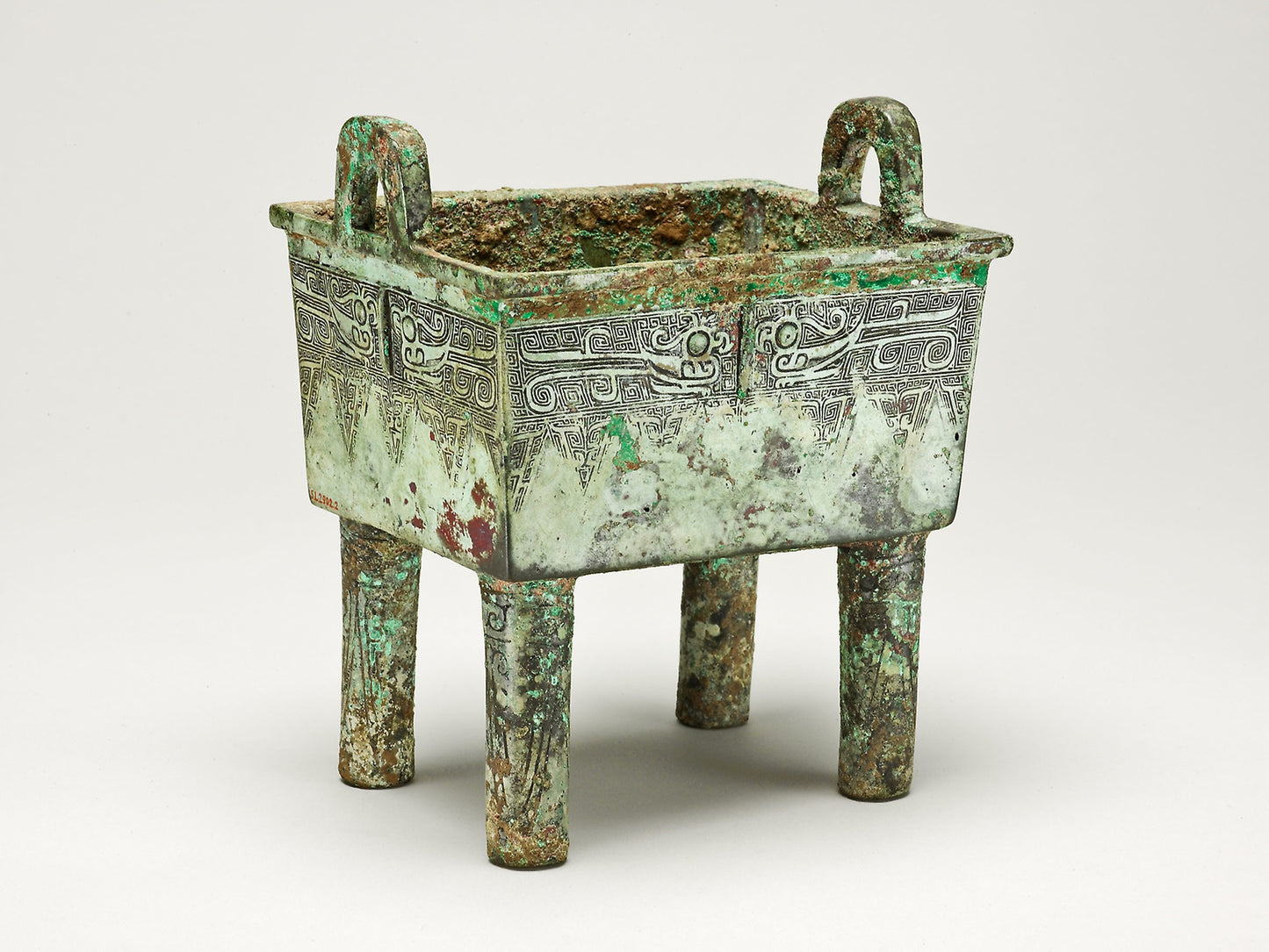 Rectangular Cauldron: China, Poster Print Wall Art