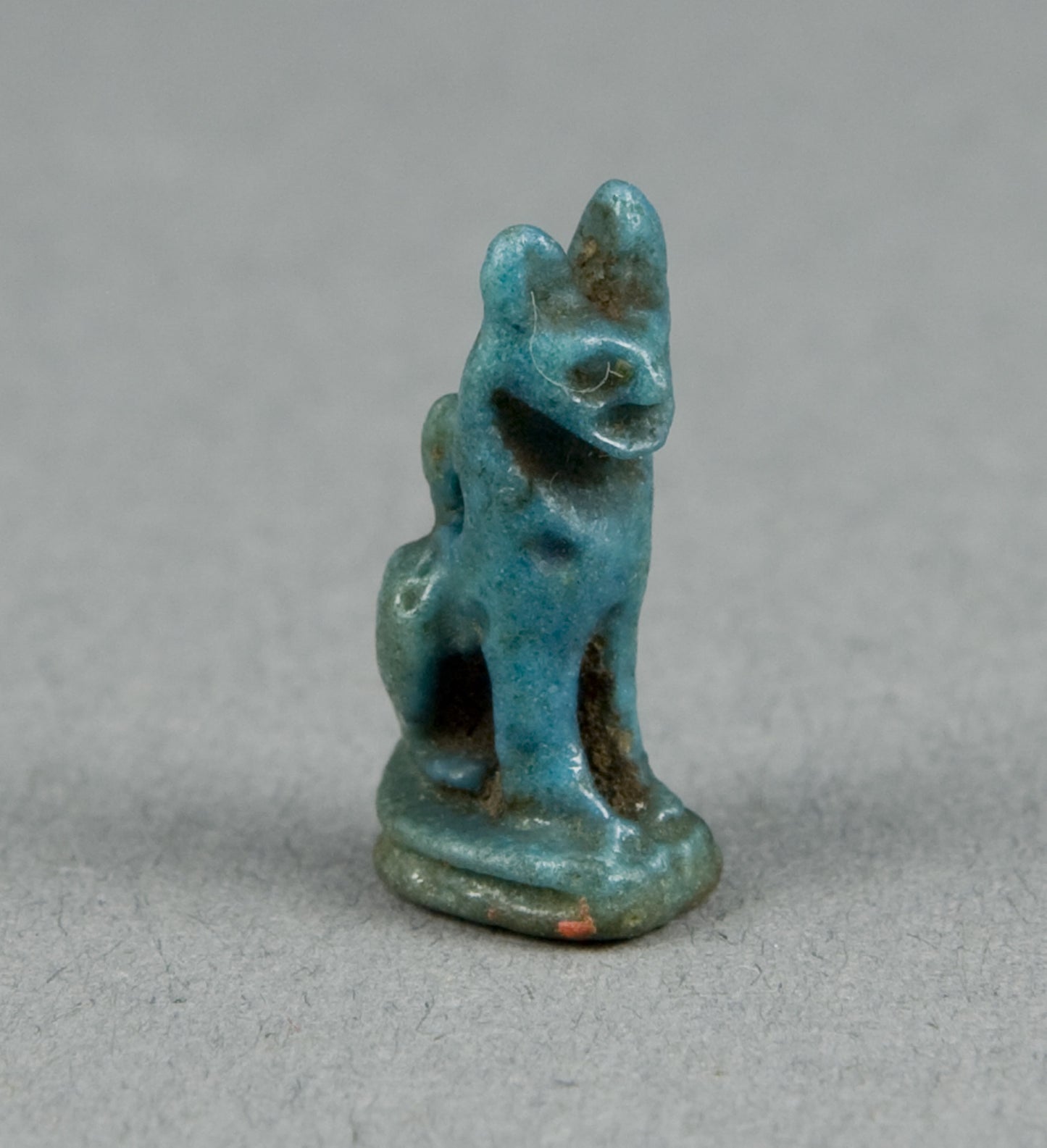 Amulet of the Goddess Bastet as a Seated Cat -  Egyptian,  Poster Print Wall Art