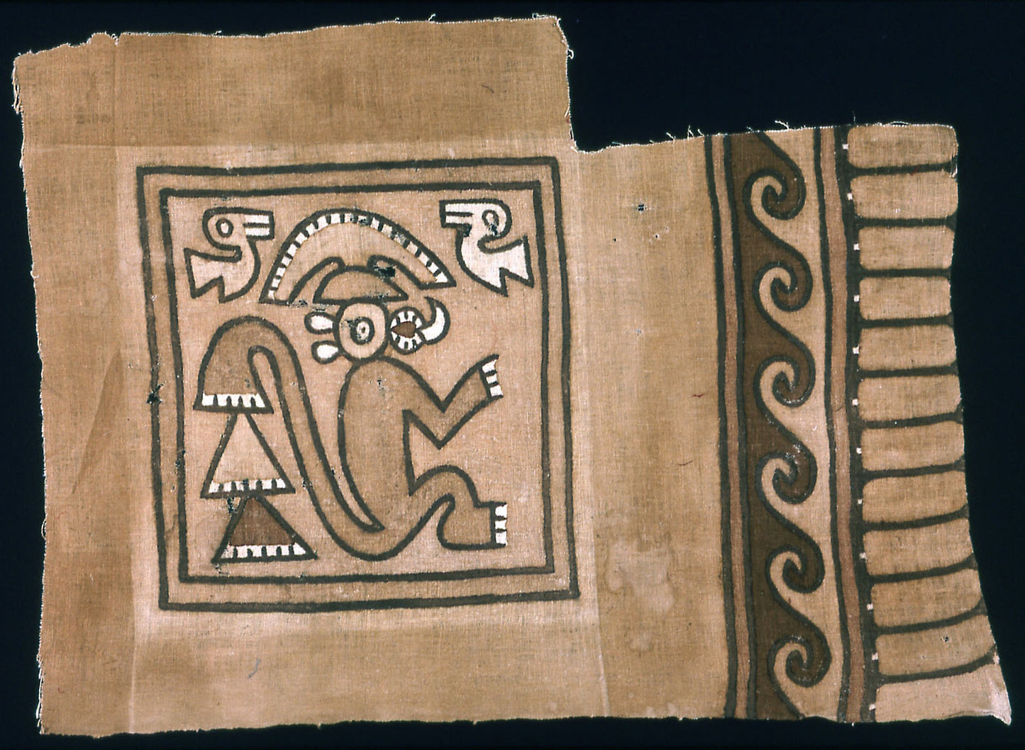 Fragment -  Probably Chancay,  Poster Print Wall Art