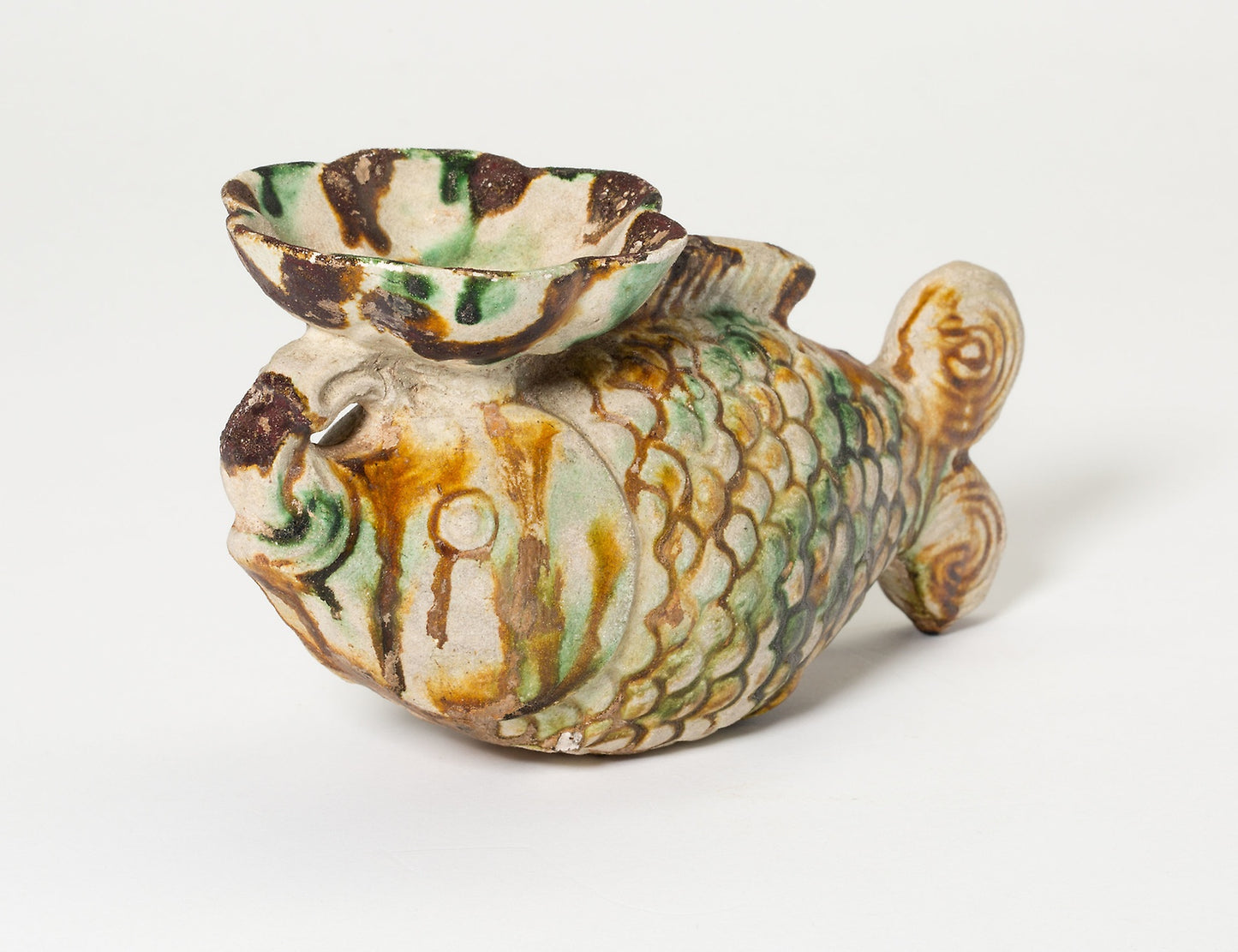 Fish-Shaped Oil Lamp -  China,  Poster Print Wall Art