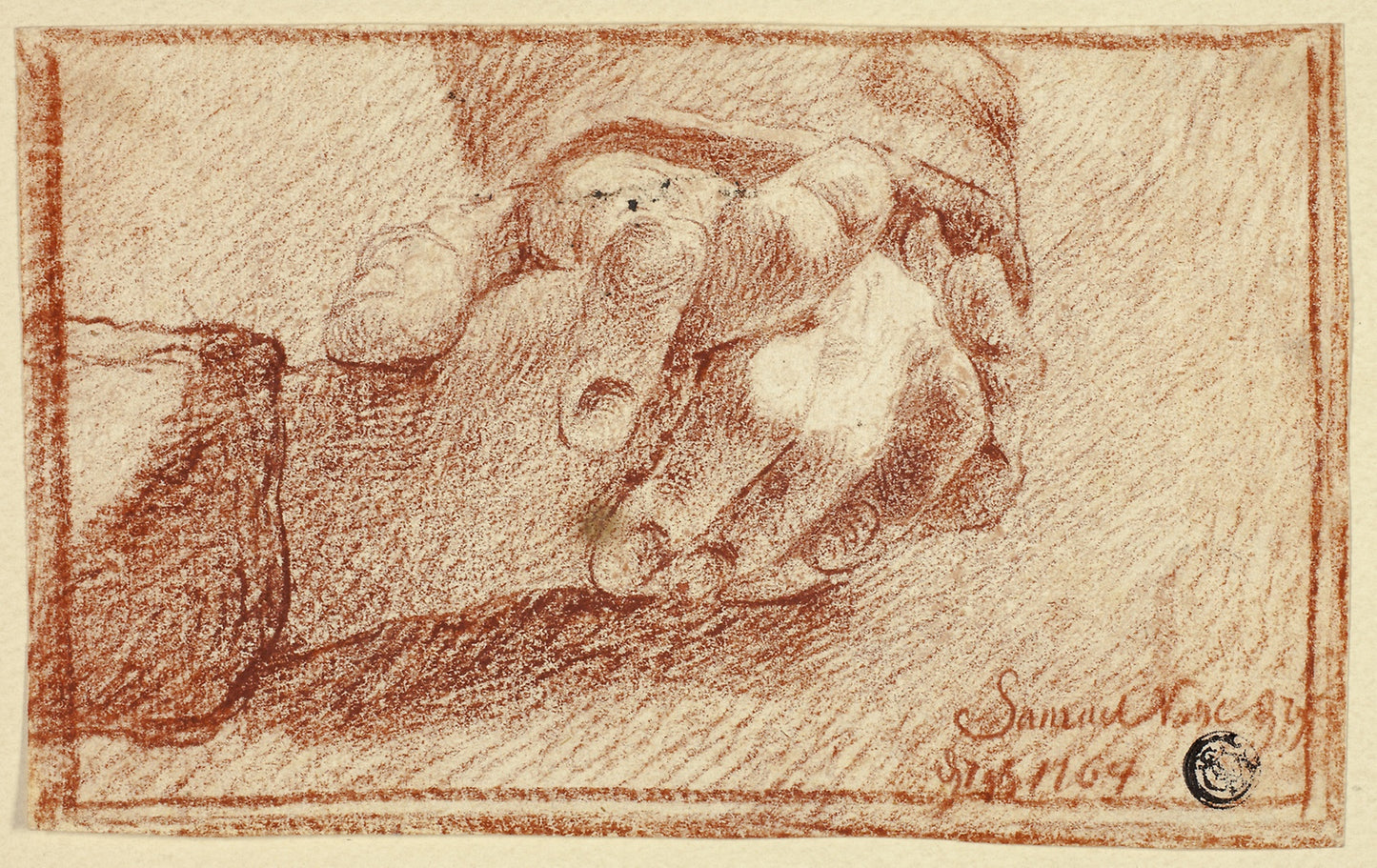 Folded Hands -  Unknown artist,  Poster Print Wall Art