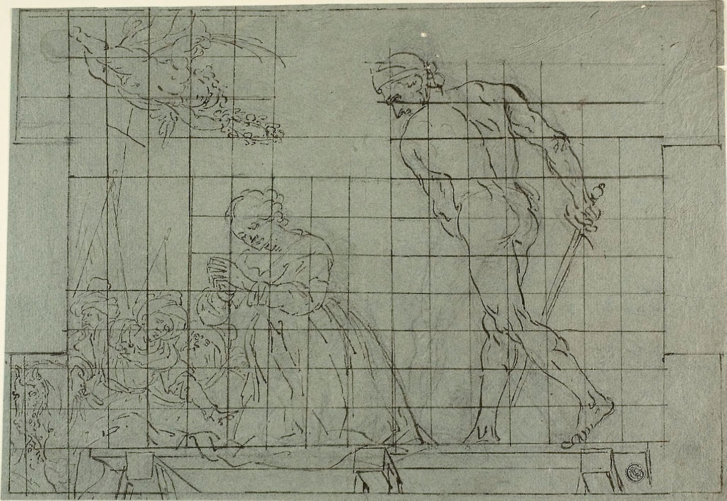 Beheading of a Female Saint -  Unknown Artist,  Poster Print Wall Art
