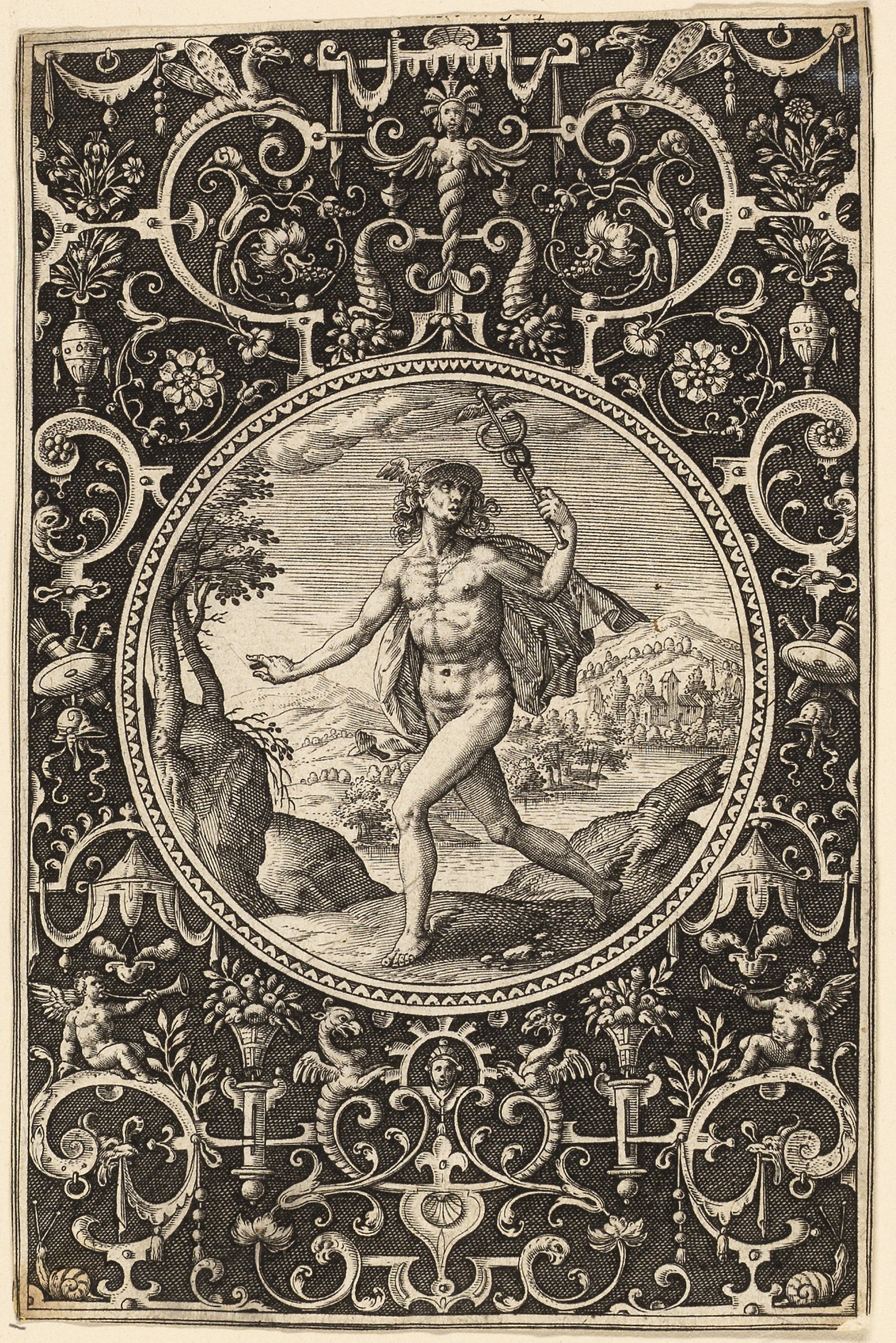 Mercury: Adriaen Collaert, II,16x12"(A3) Poster