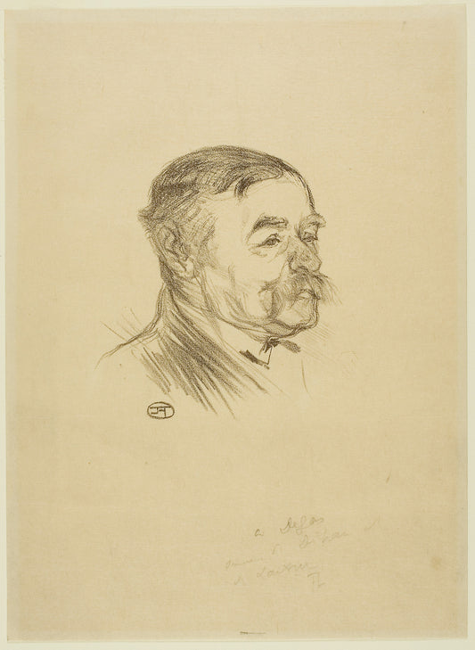 Désiré Dihau: Henri de Toulouse-Lautrec,16x12"(A3) Poster