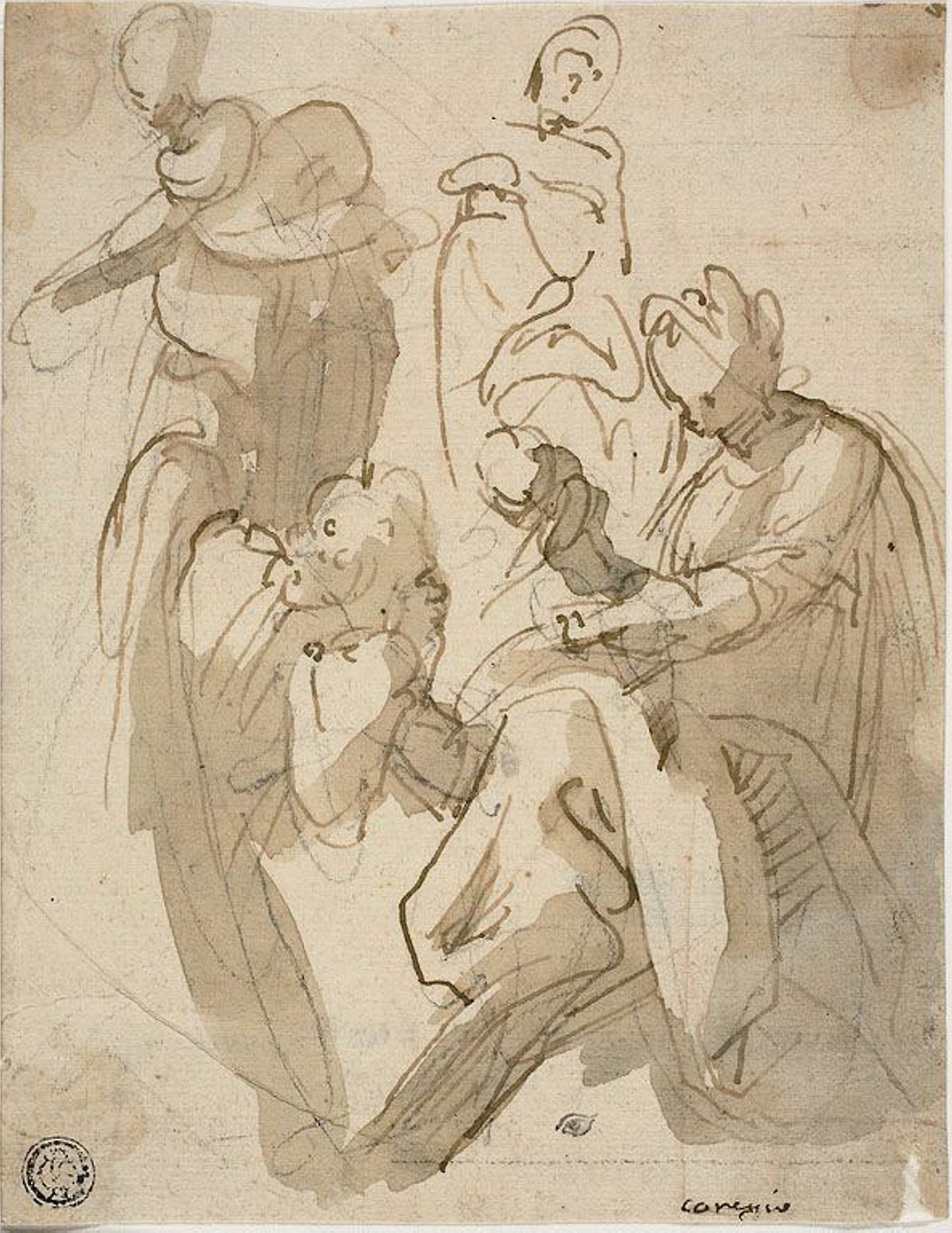 Adoration of the Magi -  North Italian,  Poster Print Wall Art