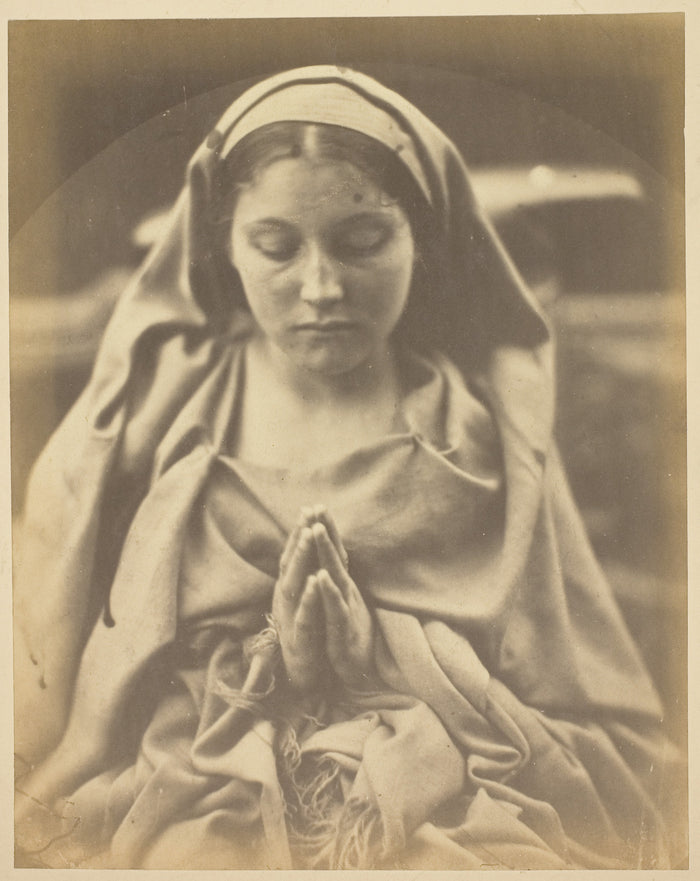 St. Agnes: Julia Margaret Cameron,16x12