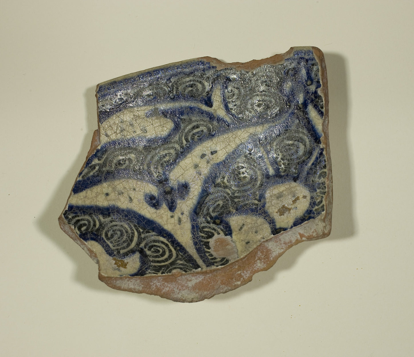 Fragment of a Bowl -  Byzantine or Islamic (Ottoman),  Poster Print Wall Art