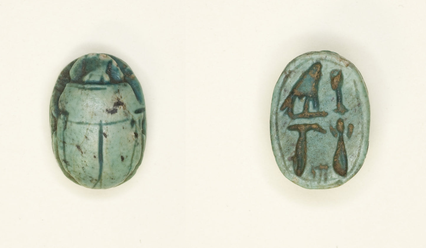 Scarab -  Falcon and Hieroglyphs -  Egyptian,  Poster Print Wall Art