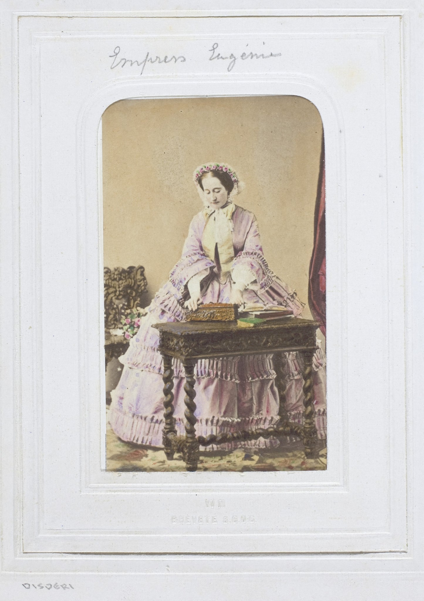 Empress Eugénia -  André-Adolphe-Eugène Disdéri,  Poster Print Wall Art
