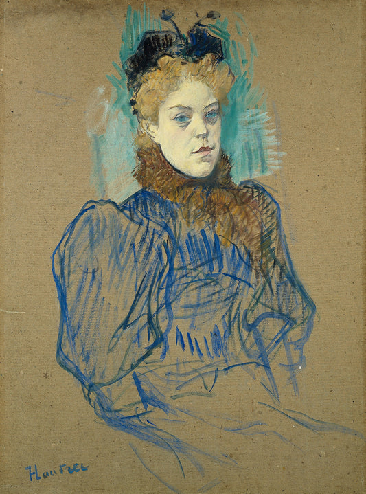 May Milton: Henri de Toulouse-Lautrec,16x12"(A3) Poster