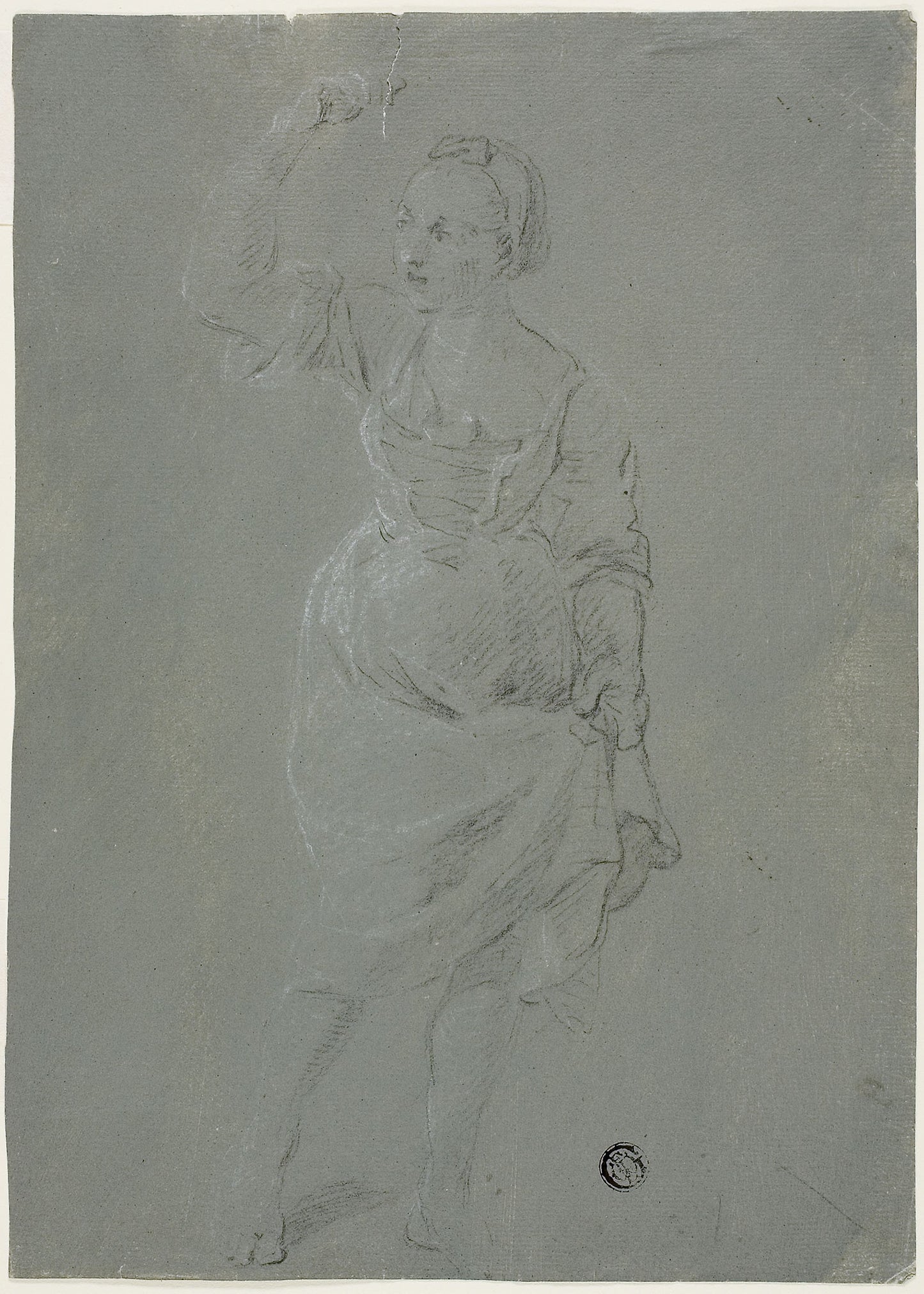 Dancing Woman -  Pierre-Jacques Volaire,  Poster Print Wall Art