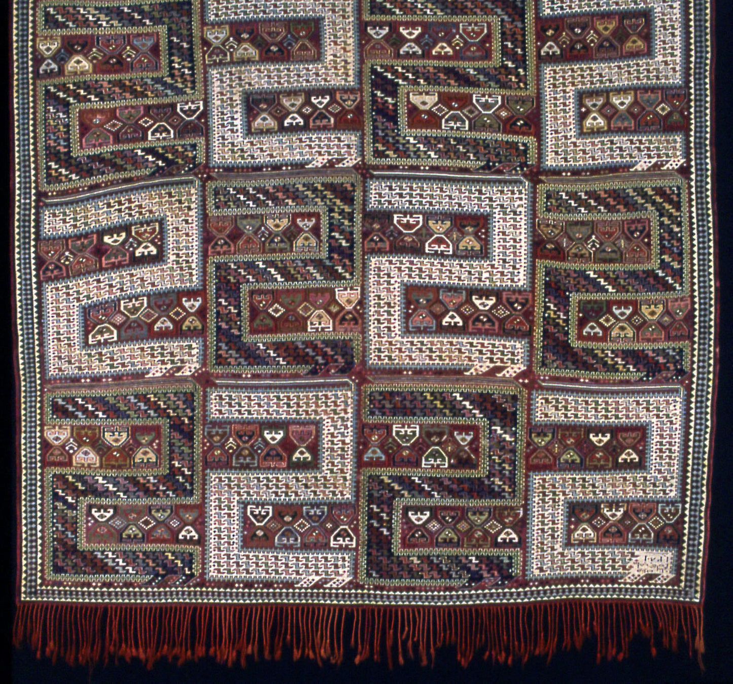 Carpet -  Caucasus, Shirvan,  Poster Print Wall Art