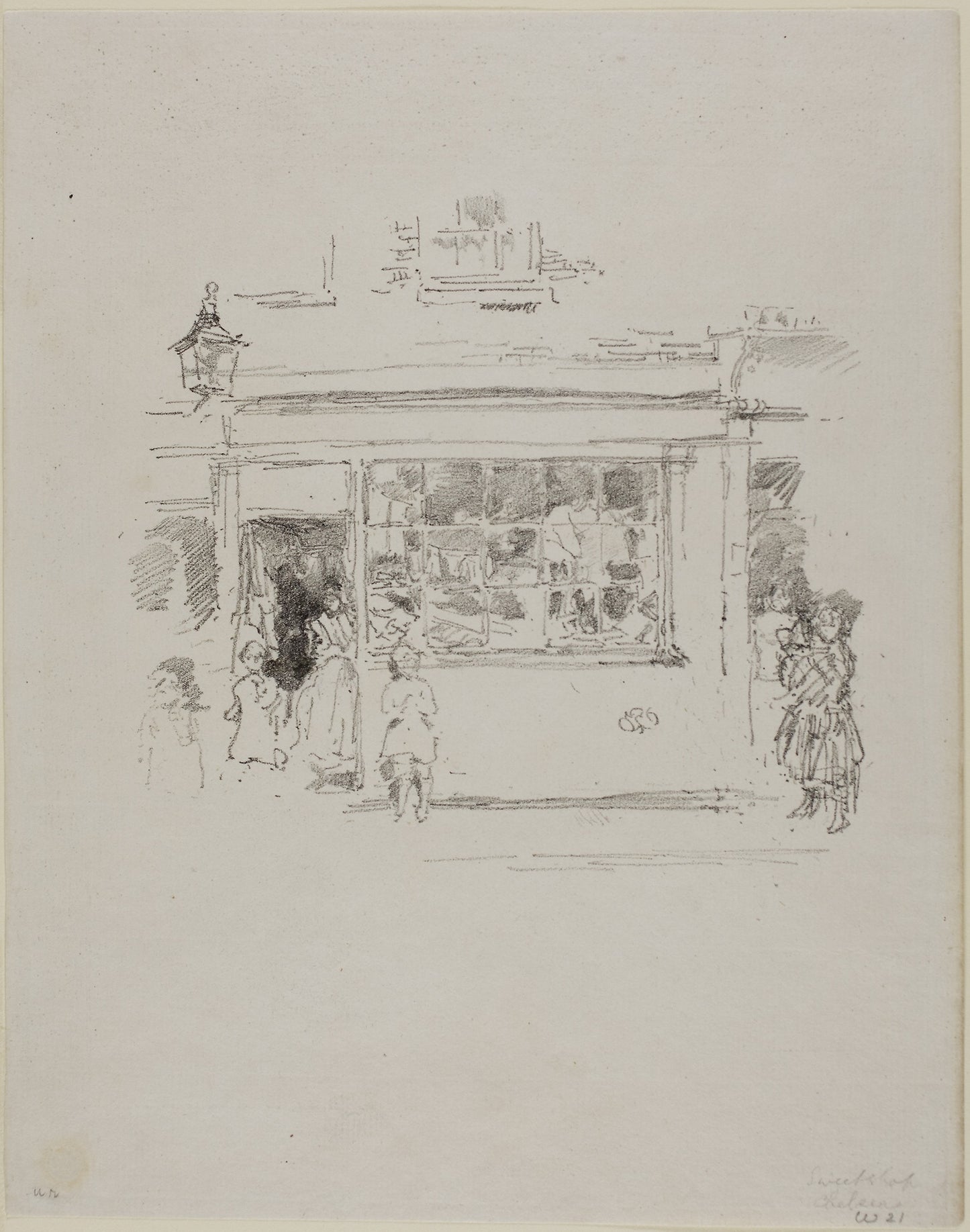 Drury Lane Rags -  James McNeill Whistler (American, 1834-1903),  Poster Print Wall Art