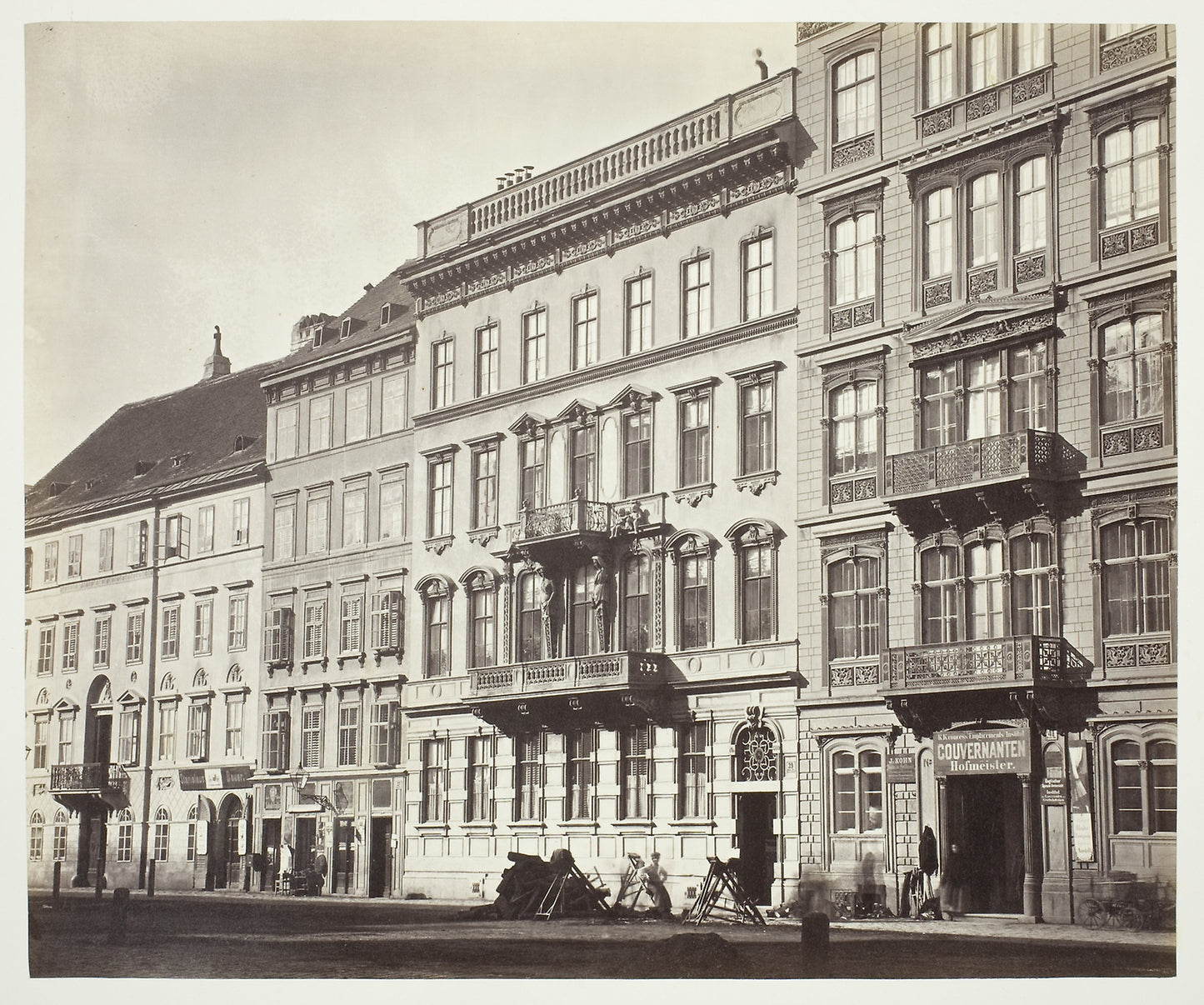 Jägerzeile No. 39, Wohnhaus des Herrn Stef. Mayerhofer -  Artist unknown ,  Poster Print Wall Art