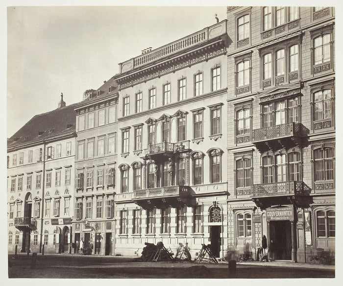 Jägerzeile No. 39, Wohnhaus des Herrn Stef. Mayerhofer: Artist unknown ,16x12
