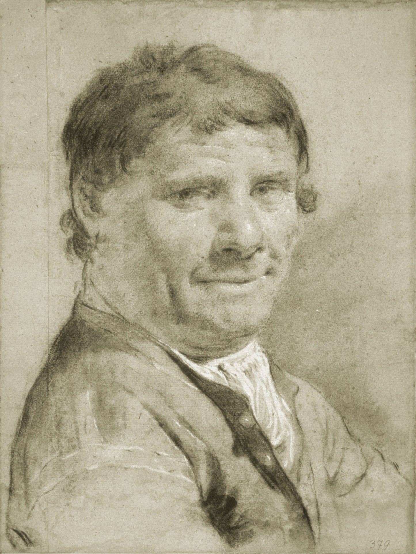 Portrait of a Man -  Giovanni Battista Piazzetta,  Poster Print Wall Art