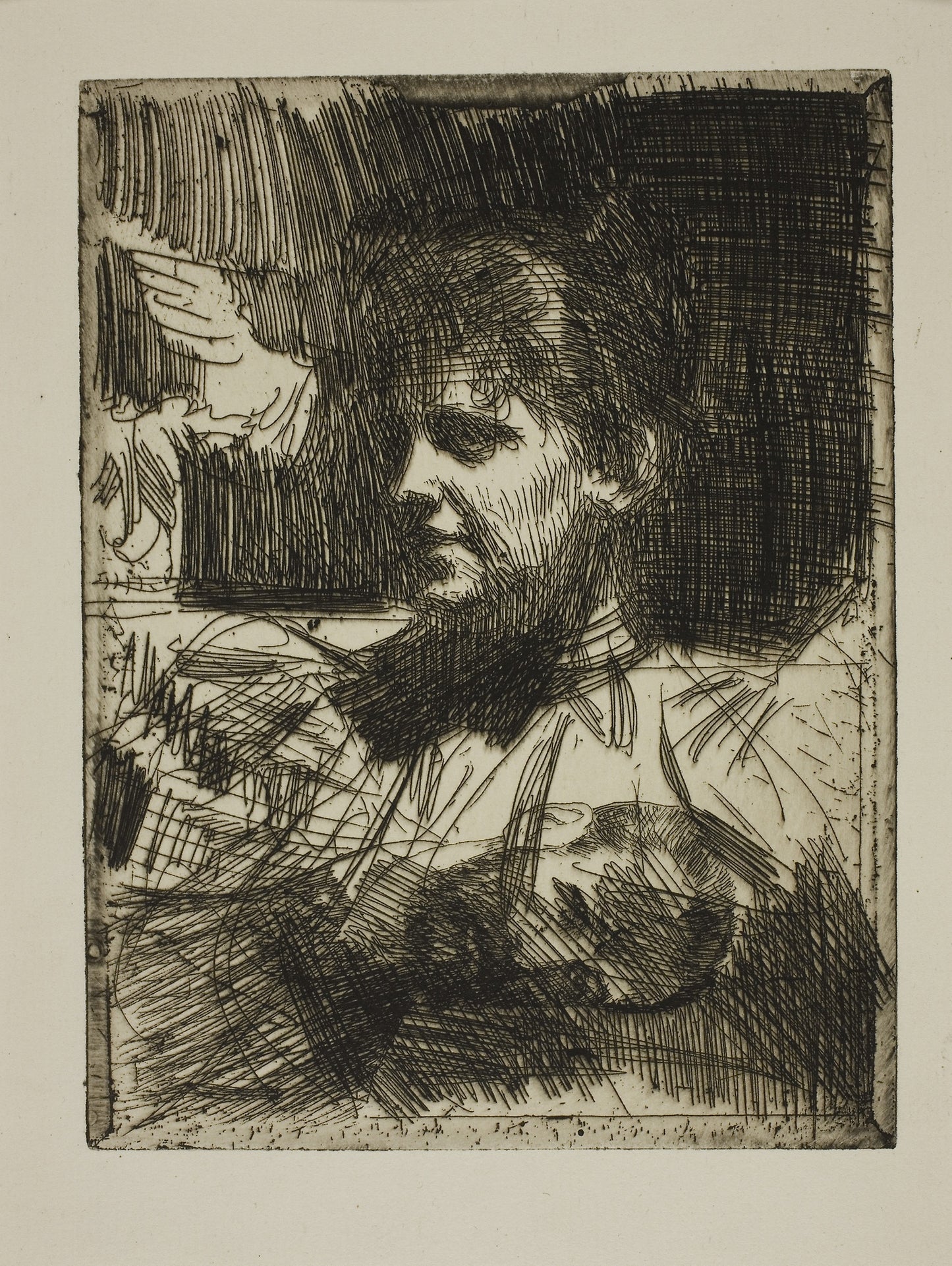 Gerda Hagborg I ("Pour plaire") -  Anders Zorn,  Poster Print Wall Art