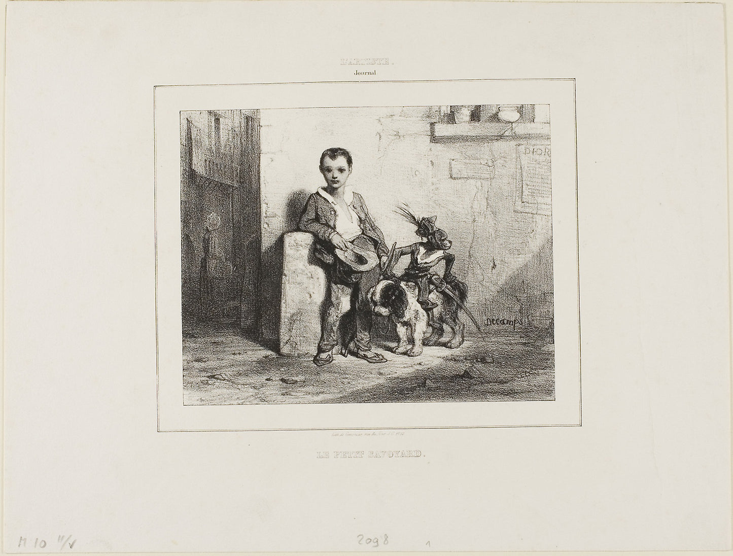 The Little Savoyard -  Alexandre Gabriel Decamps,  Poster Print Wall Art