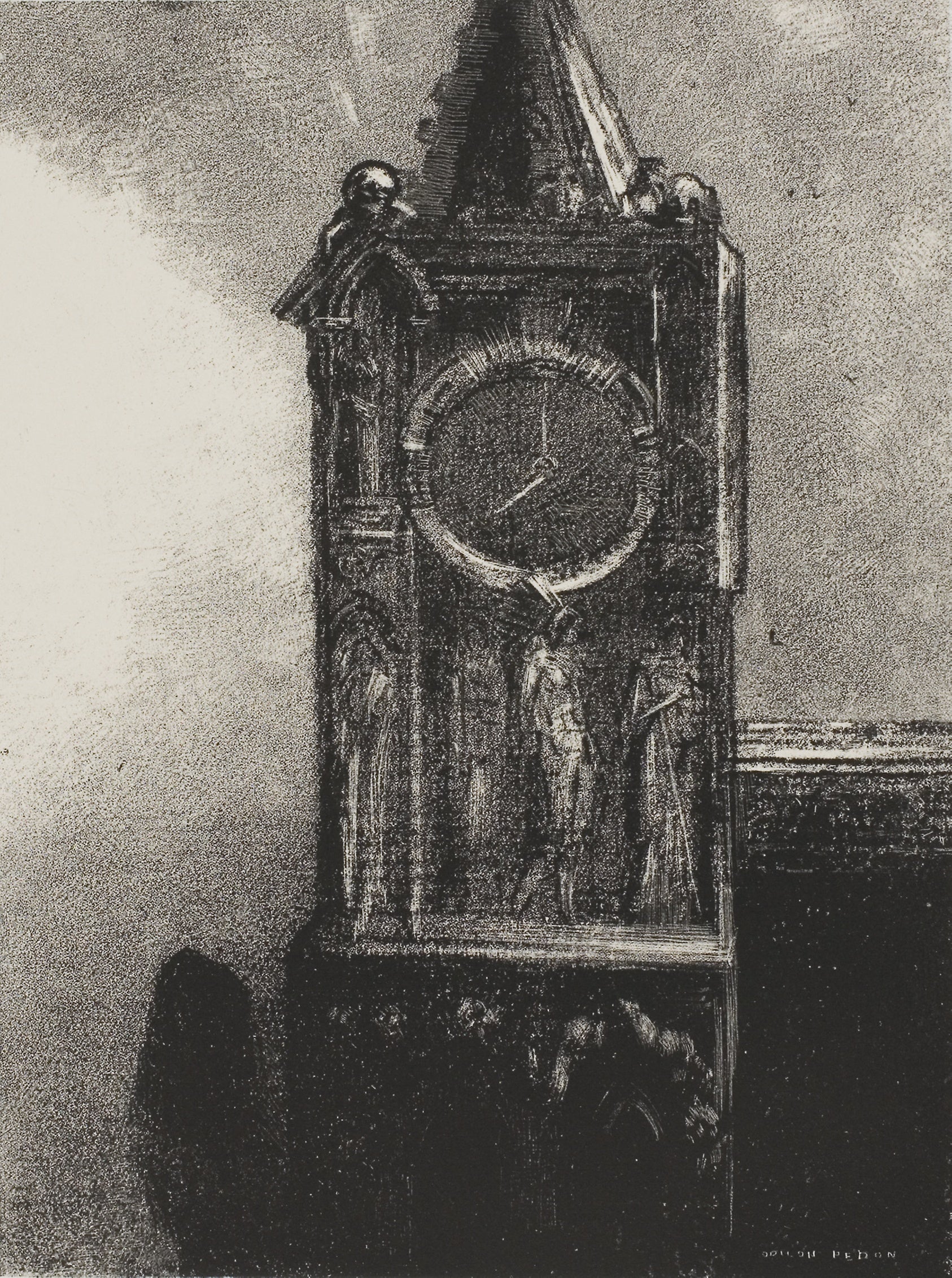 A Bell was Sounding in the Tower, from The Juror: Odilon Redon,16x12"(A3) Poster