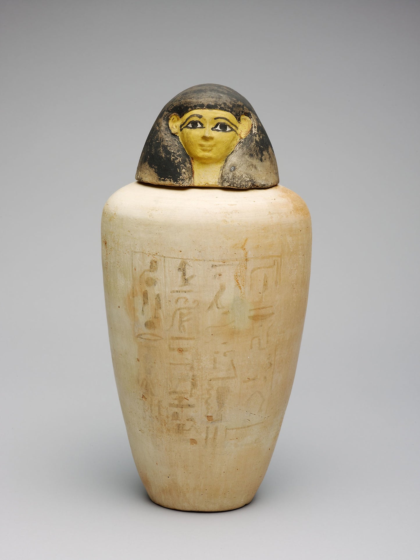 Canopic Jar of the Overseer of the Builders of Amun, Amenhotep -  Egyptian,  Poster Print Wall Art