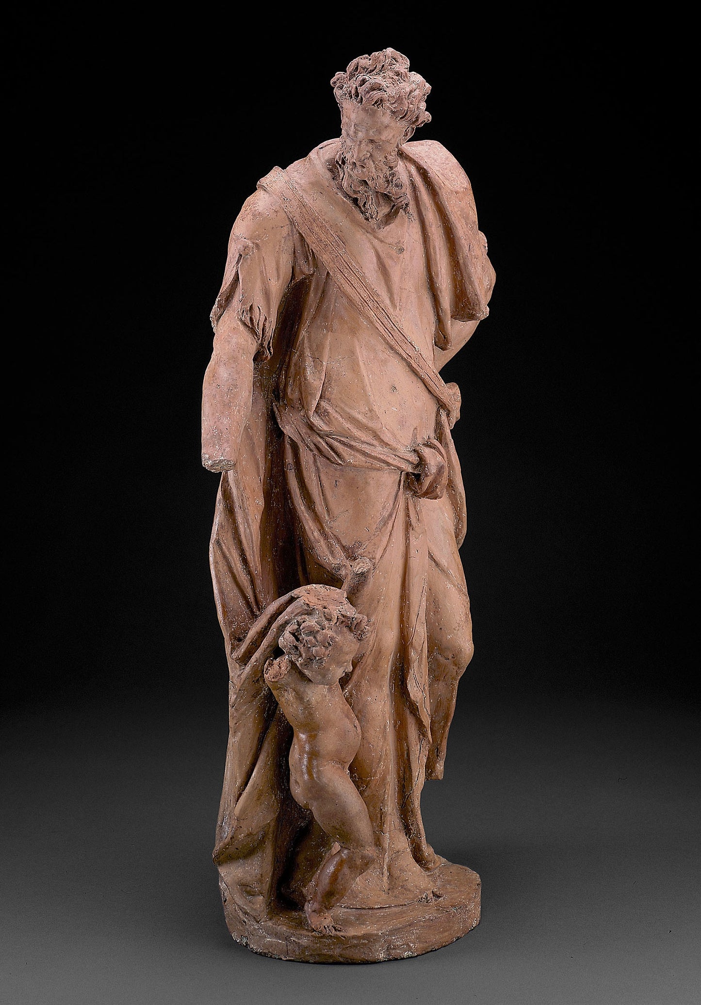 One of the Set of the Four Evangelists -  Matthew -  Alessandro Vittoria,  Poster Print Wall Art