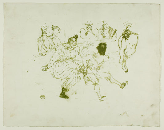 Footit et chocolat: Henri de Toulouse-Lautrec,16x12"(A3) Poster