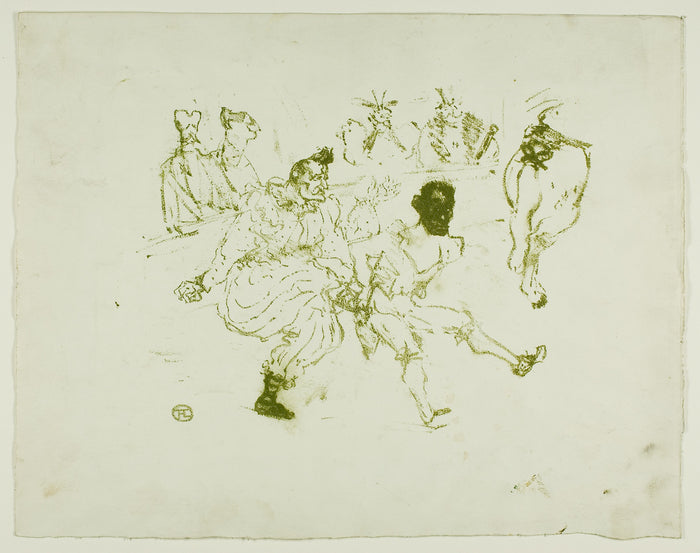 Footit et chocolat: Henri de Toulouse-Lautrec,16x12