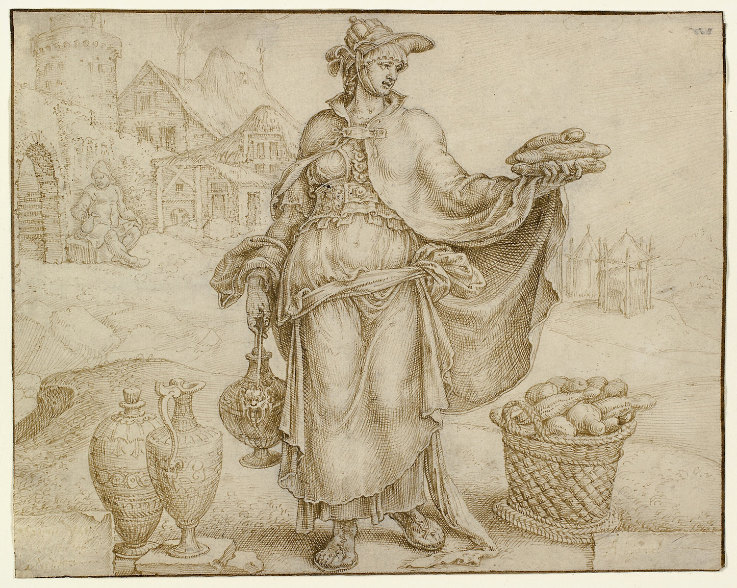 Abigail -  Maarten van Heemskerck,  Poster Print Wall Art