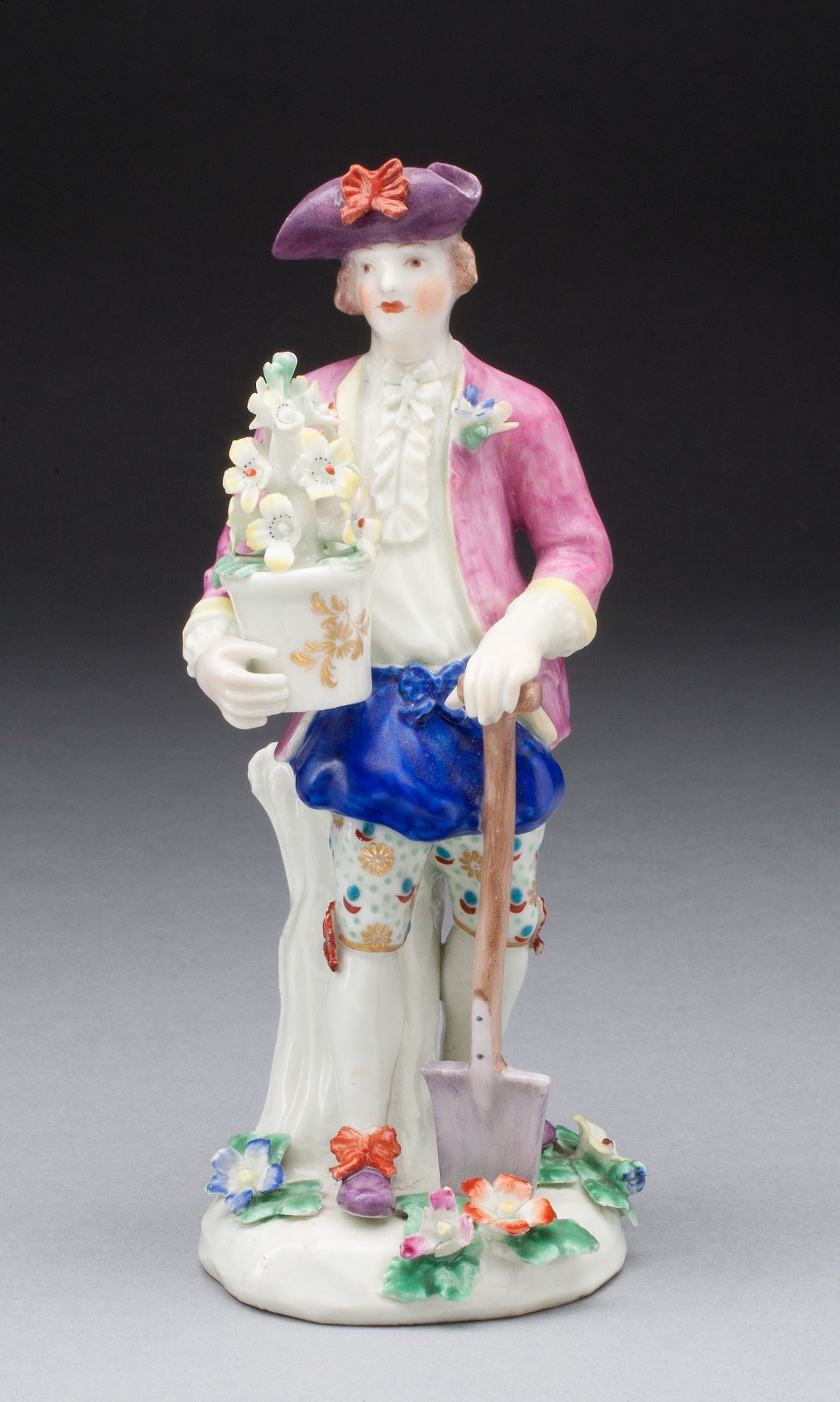 Gardener -  Worcester Porcelain Factory,  Poster Print Wall Art