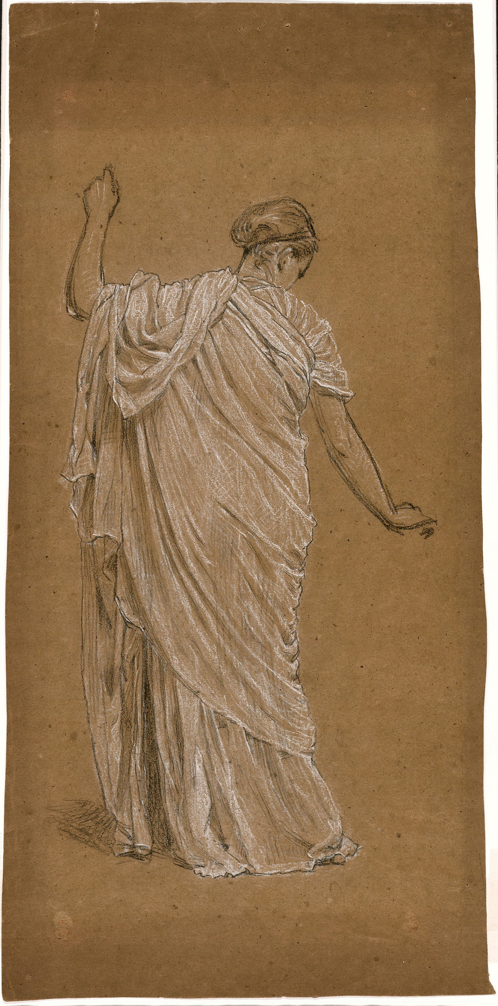 Study for "A Garden": Albert Joseph Moore,16x12"(A3) Poster
