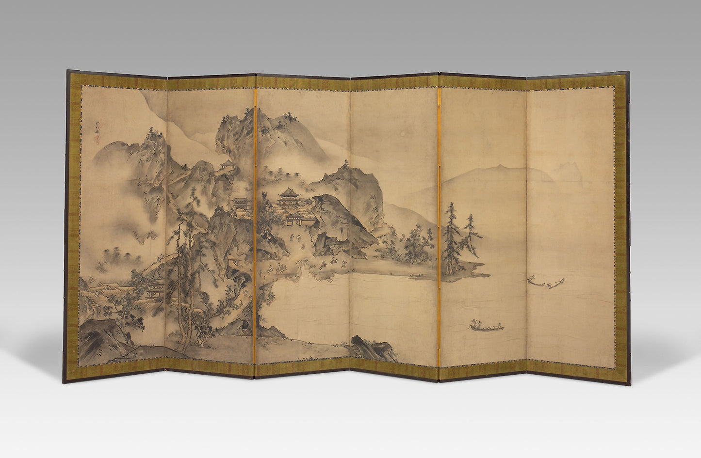 Landscape of the Four Seasons -  Sesson Shukei,  Poster Print Wall Art