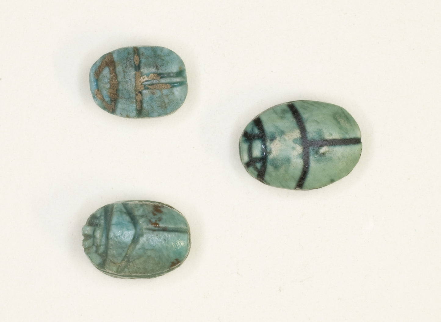 Scarabs with Inscriptions on Base -  Egyptian,  Poster Print Wall Art