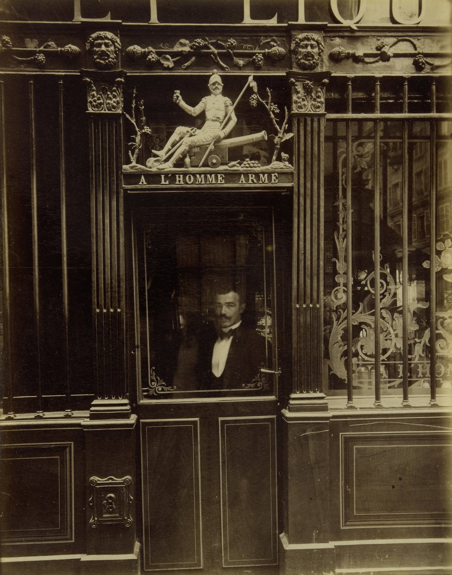 Cabaret de l'Homme Armé, Rue des Blancs-Manteaux -  Jean-Eugène-Auguste Atget,  Poster Print Wall Art