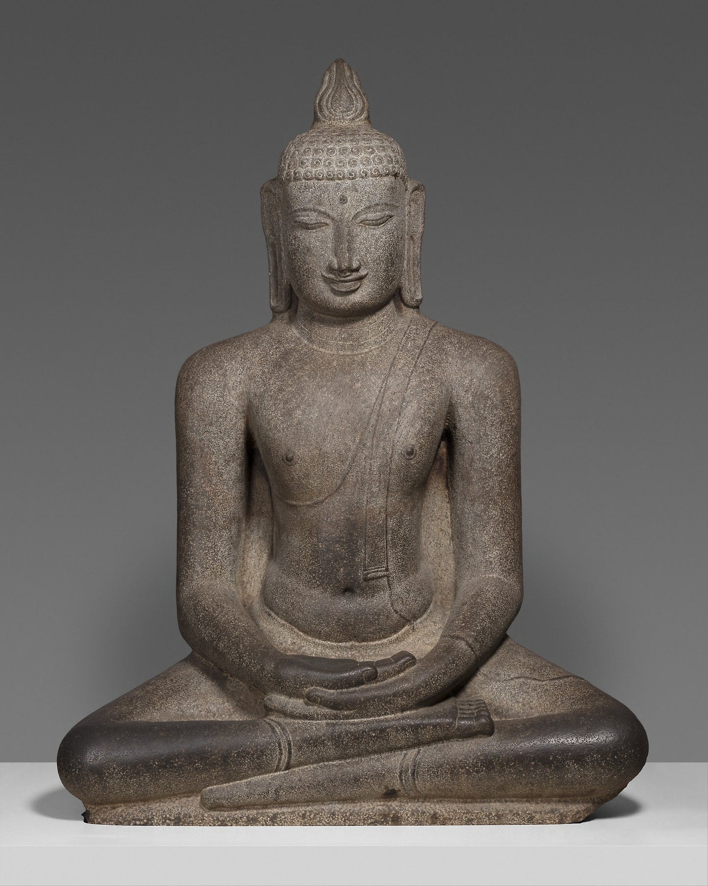Buddha Shakyamuni Seated in Meditation (Dhyanamudra): India, Poster Print Wall Art