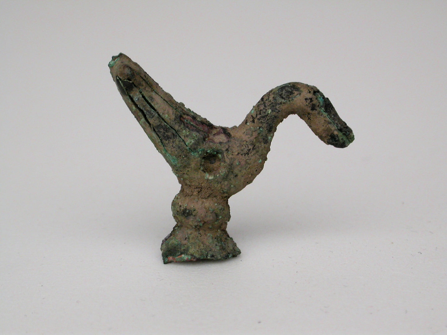 Bird on Broken Stand -  Greek; Thessaly,  Poster Print Wall Art