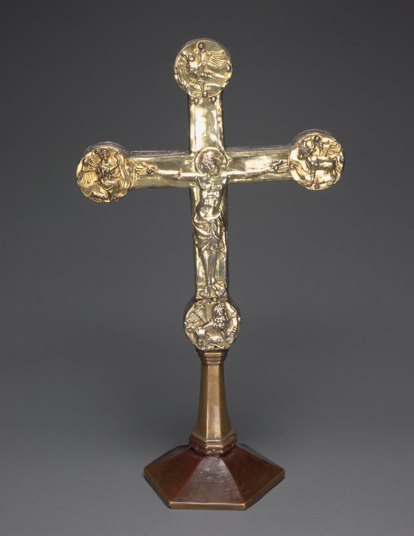 Altar Cross -  German, probably Brunswick (Braunschweig),  Poster Print Wall Art