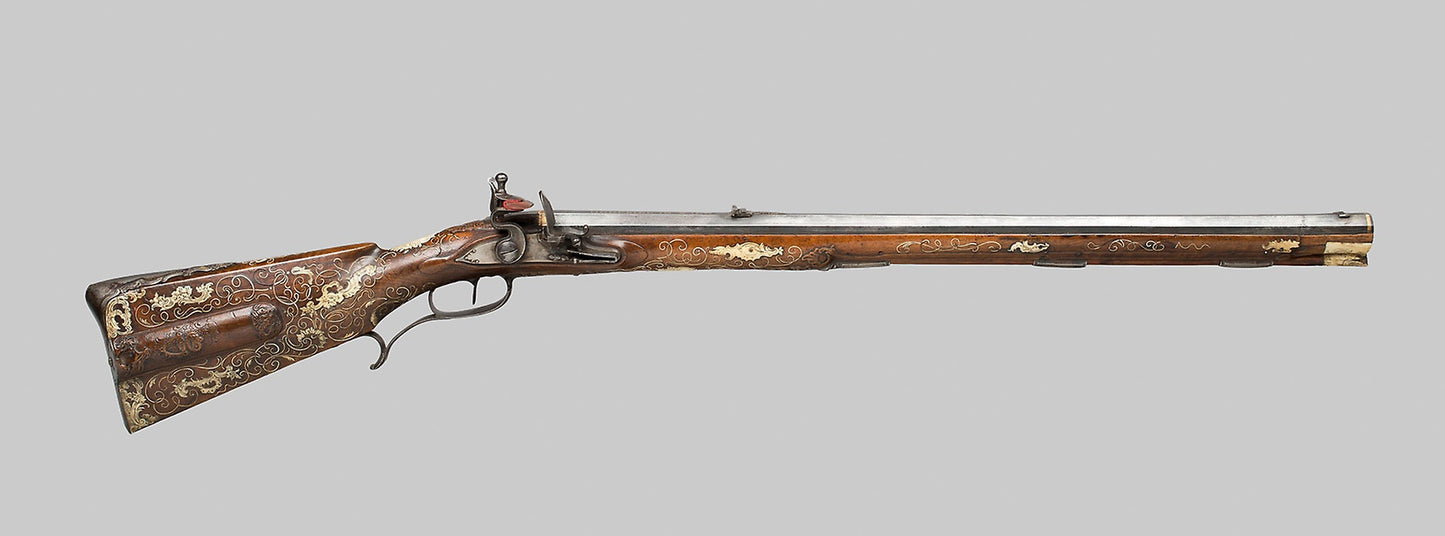 Flintlock Rifle -  Barrel -  Gotfried,  Poster Print Wall Art