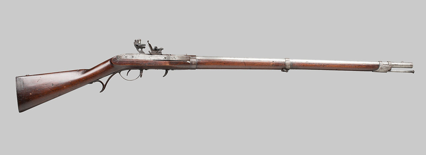 Breech Loading Flintlock Musket -  John Hancock Hall,  Poster Print Wall Art