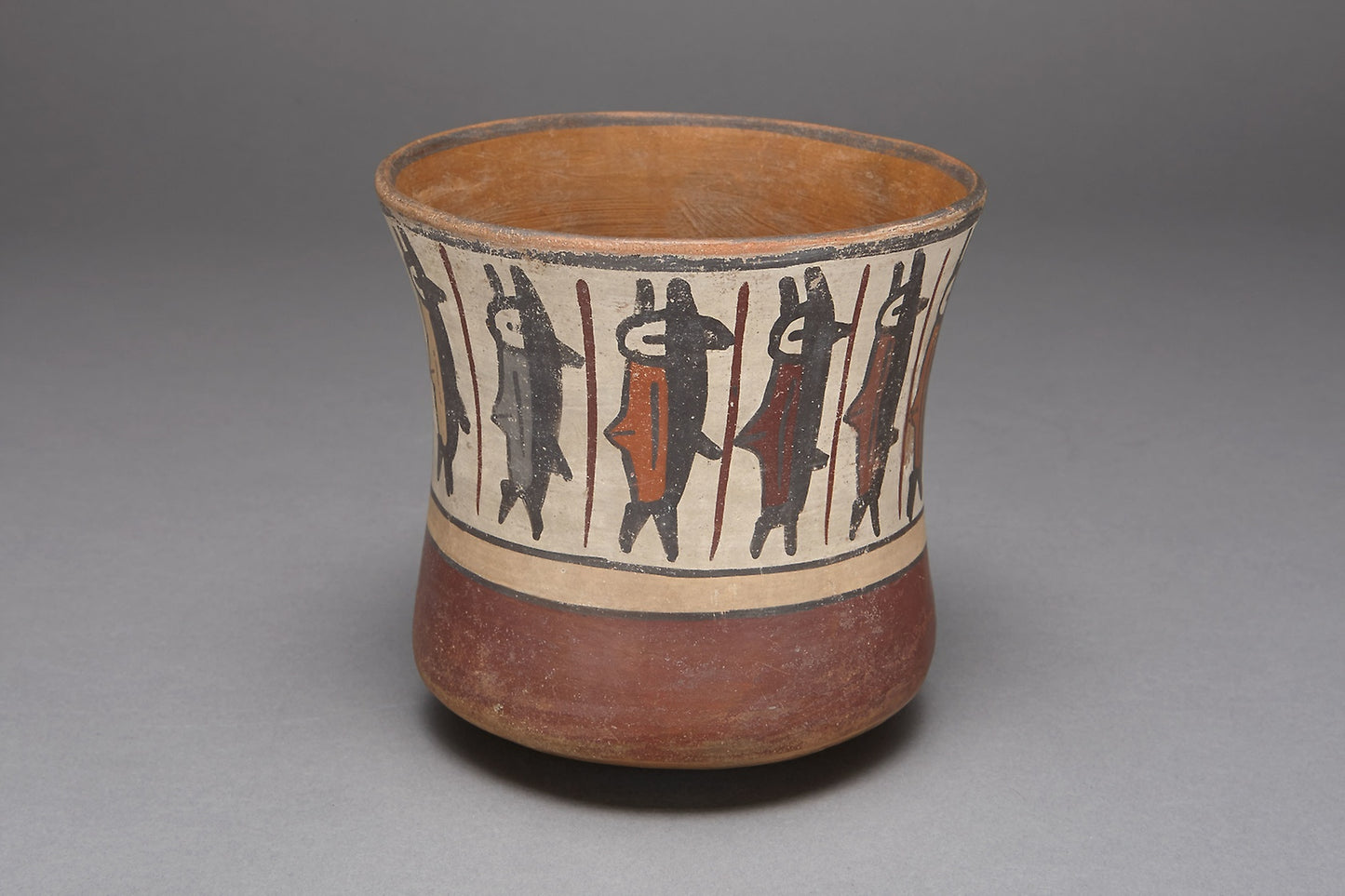 Cup Depicting a Band of Abstract Fish -  Nazca,  Poster Print Wall Art