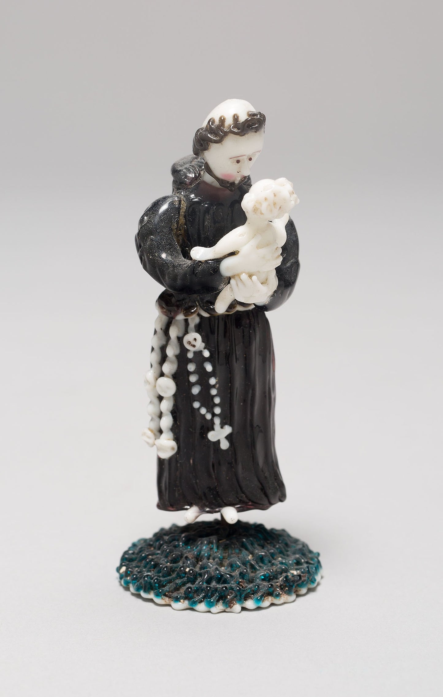 Monk Holding a Child -  Nevers, France,  Poster Print Wall Art