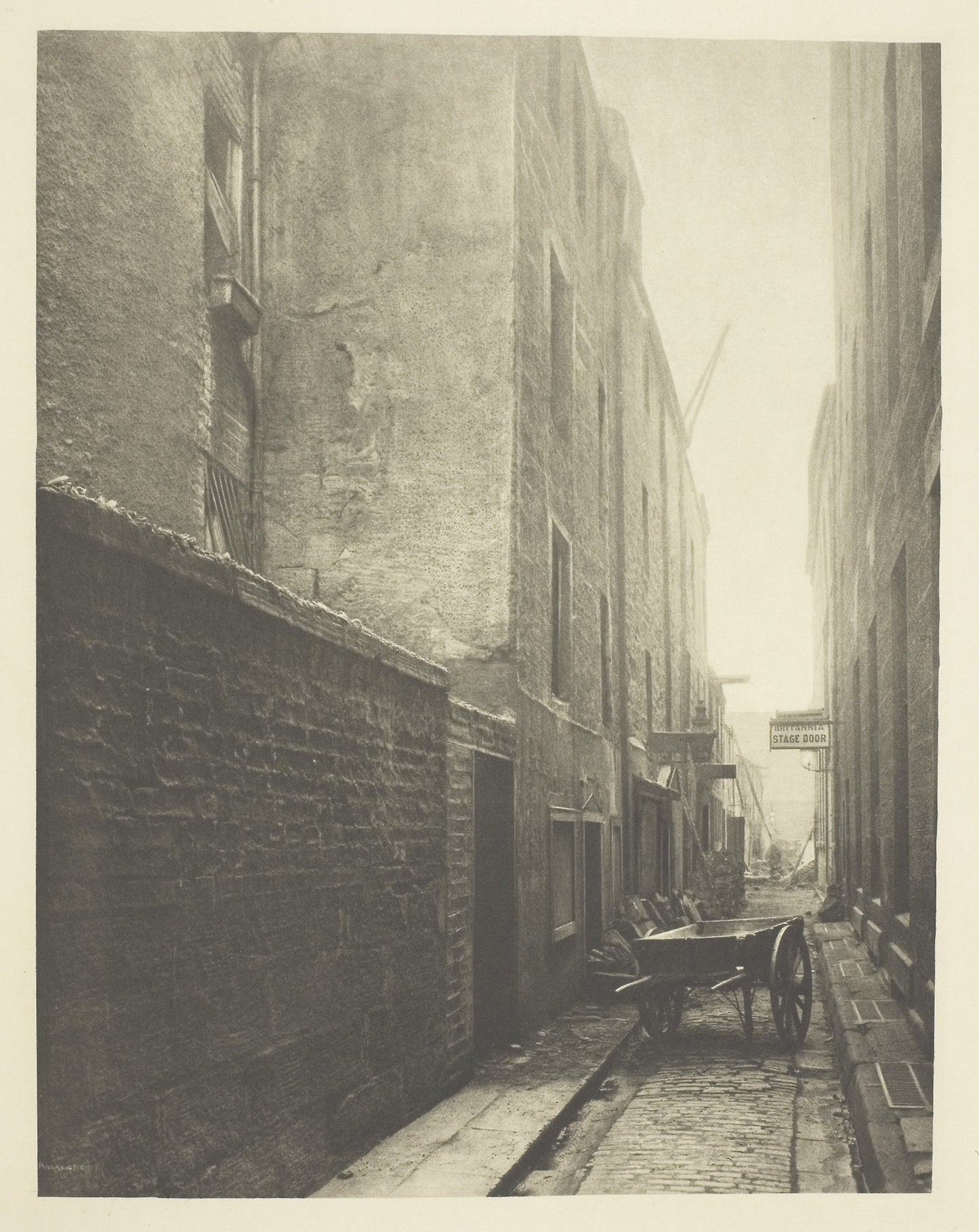 Back Wynd from Trongate -  James Craig Annan ,  Poster Print Wall Art