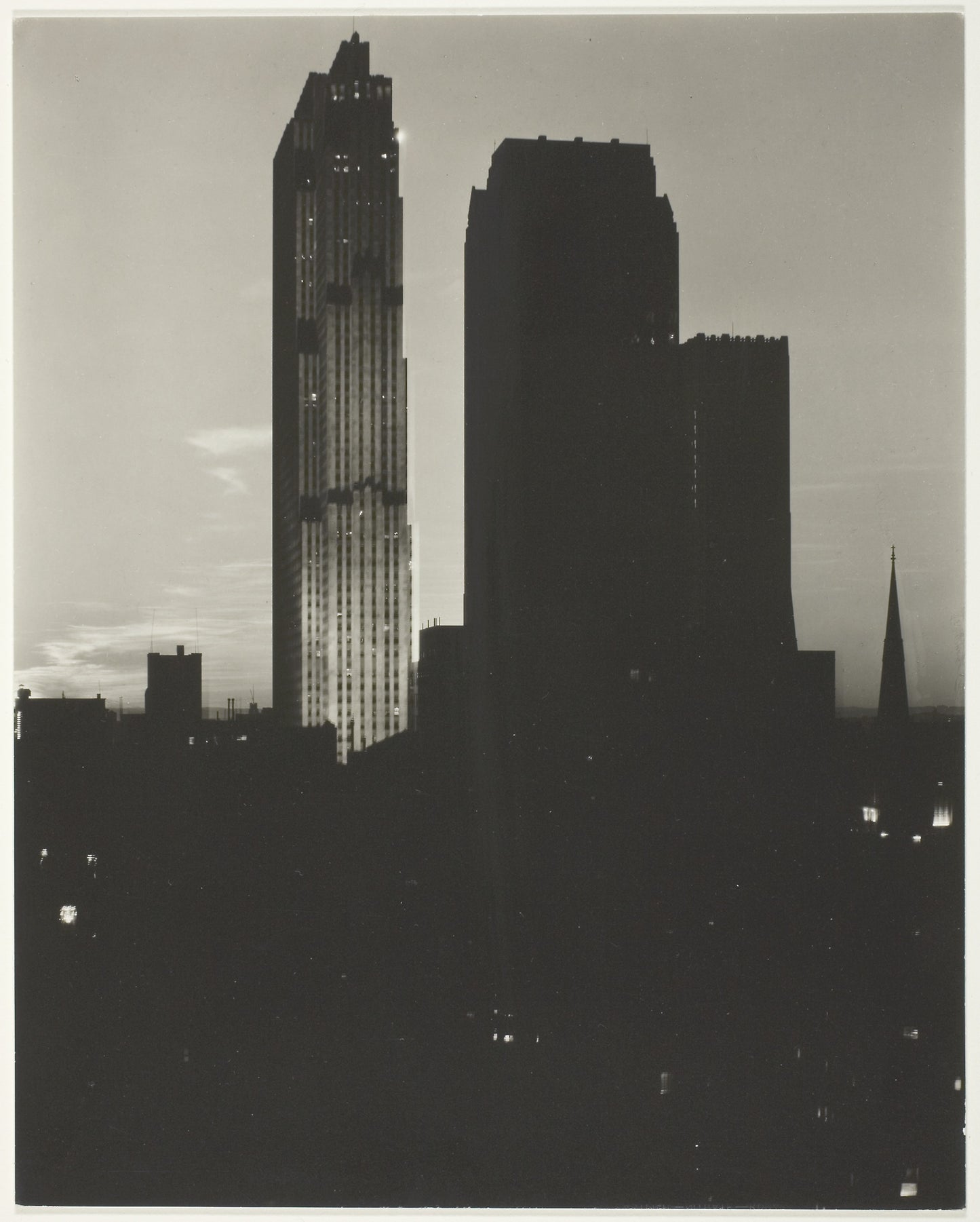 New York from the Shelton -  Alfred Stieglitz,  Poster Print Wall Art