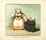 Oh! that this too too solid flesh would melt. by  James Gillray (English, 1756-1815),23x16"( A2 size ) Poster Print