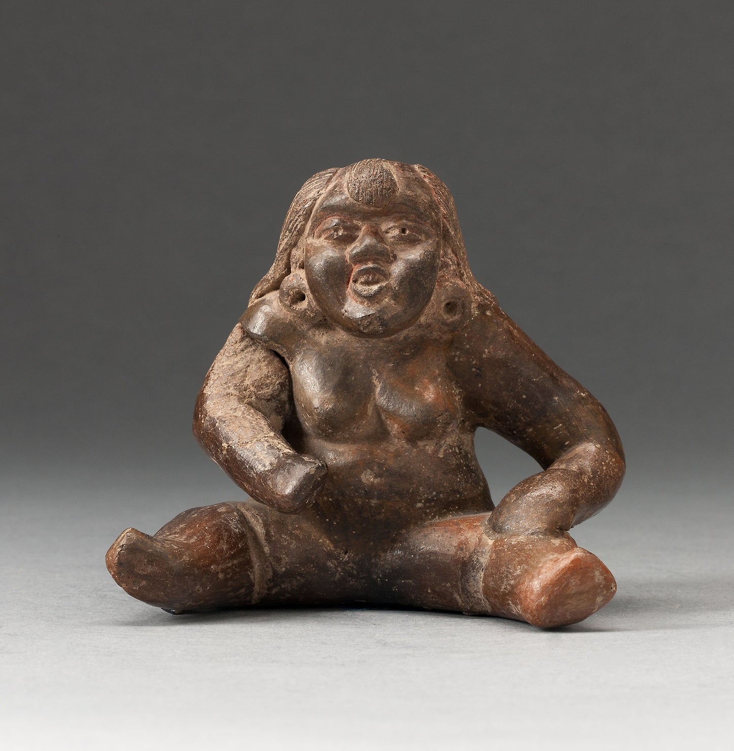 Seated Female Figure -  Olmec,  Poster Print Wall Art