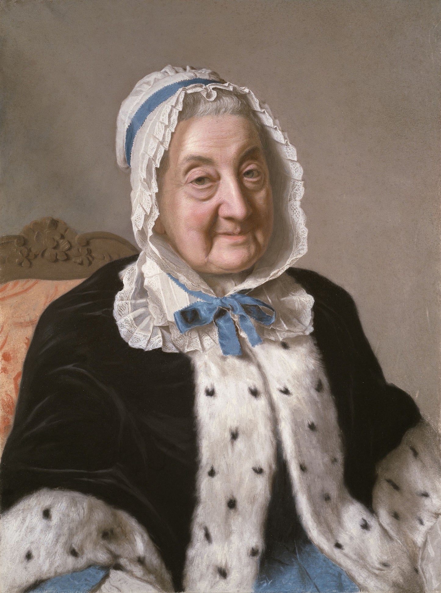 Portrait of Marthe Marie Tronchin -  Jean-Etienne Liotard,  Poster Print Wall Art
