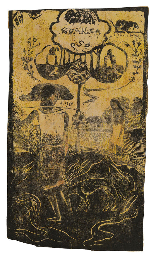 Noa Noa (Fragrant), from the Noa Noa Suite: Paul Gauguin,16x12"(A3) Poster