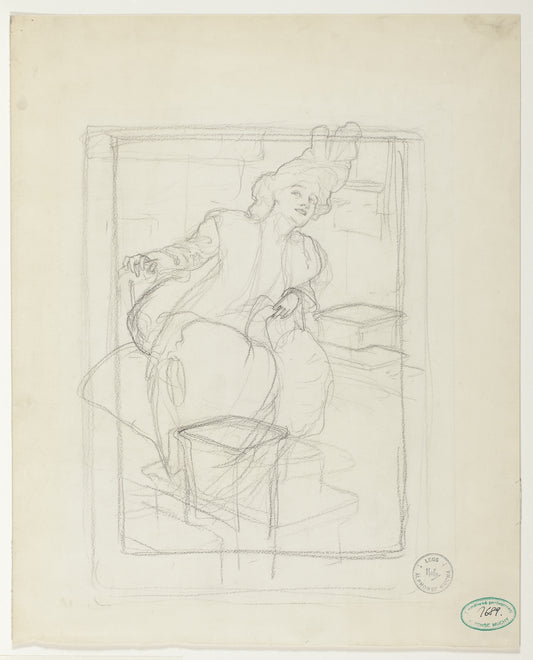 Sarah Bernhardt: Alphonse Marie Mucha,16x12"(A3) Poster